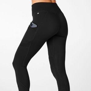 Anywhere High Waisted Black Leggings